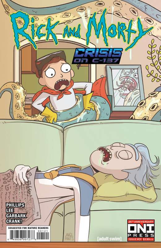 RICK AND MORTY CRISIS ON C 137 #1 (OF 4) CVR B ANGELA TRIZZINO VARIANT