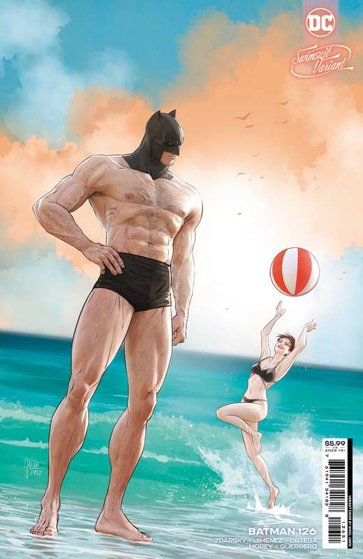 BATMAN #126 CVR D MIKEL JANIN SWIMSUIT CARD STOCK VARIANT