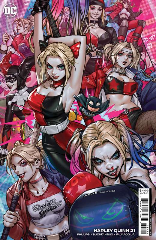 HARLEY QUINN #21 CVR B DERRICK CHEW CARD STOCK VARIANT