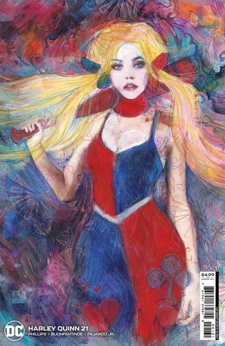 HARLEY QUINN #21 CVR E INC 1:25 ZU ORZU CARD STOCK VARIANT