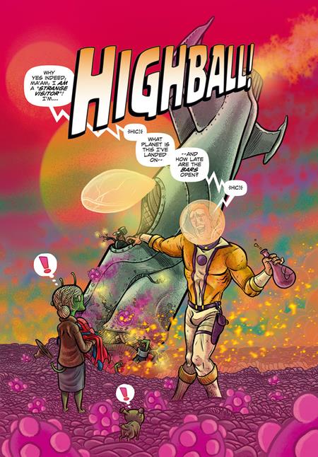 HIGHBALL #1 (OF 5) CVR B INC 1:3 DAVID RUBIN UNLOCK VARIANT (MR)