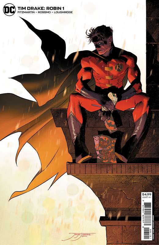 TIM DRAKE ROBIN #1 CVR B JORGE JIMENEZ ONE YEAR LATER ERA CARD STOCK VARIANT