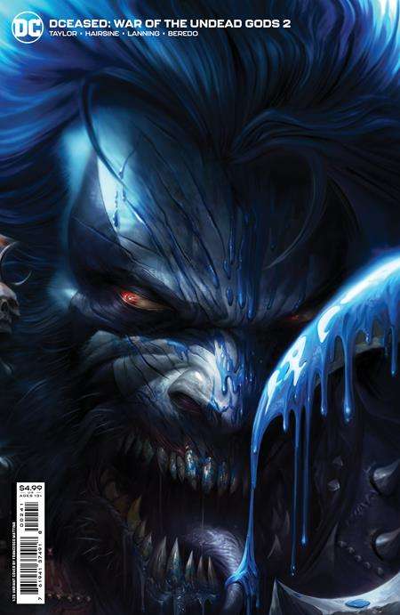 DCEASED WAR OF THE UNDEAD GODS #2 (OF 8) CVR D INC 1:25 FRANCESCO MATTINA CARD STOCK VARIANT