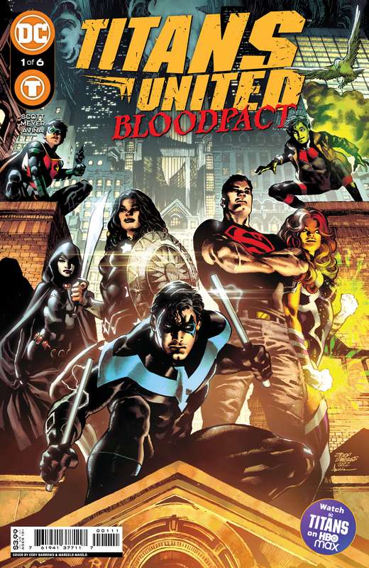 TITANS UNITED BLOODPACT #1 (OF 6) CVR A EDDY BARROWS