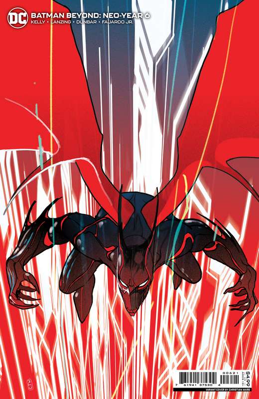 BATMAN BEYOND NEO-YEAR #6 (OF 6) CVR B CHRISTIAN WARD CARD STOCK VARIANT