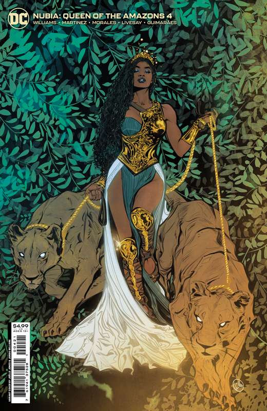 NUBIA QUEEN OF THE AMAZONS #4 (OF 4) CVR B JOELLE JONES CARD STOCK VARIANT