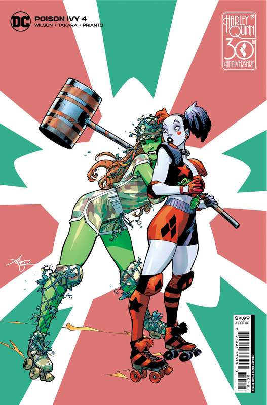 POISON IVY #4 (OF 6) CVR D AMY REEDER HARLEY QUINN 30TH ANNIVERSARY CARD STOCK VARIANT