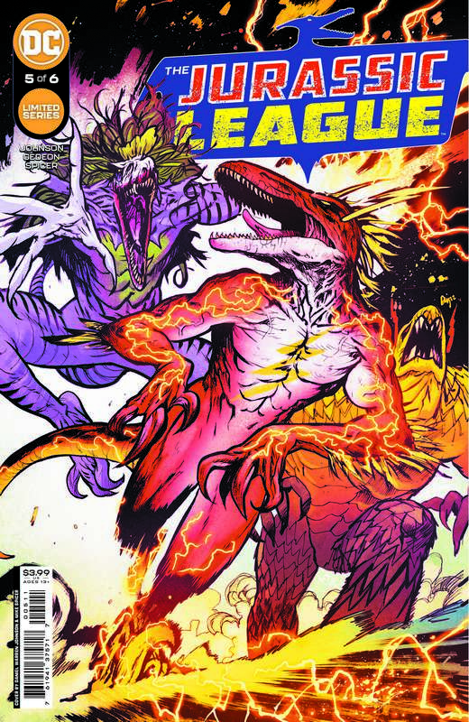 JURASSIC LEAGUE #5 (OF 6) CVR A DANIEL WARREN JOHNSON