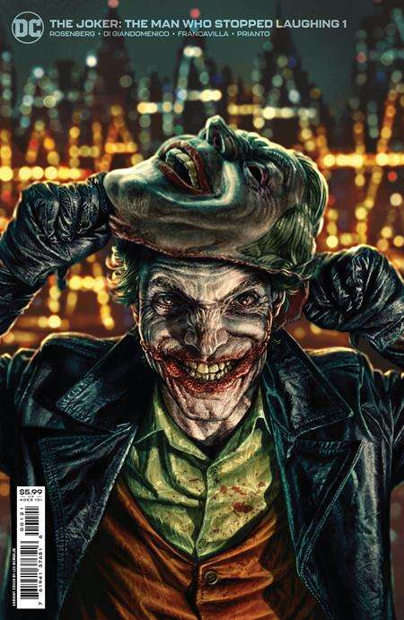 JOKER THE MAN WHO STOPPED LAUGHING #1 CVR B LEE BERMEJO VARIANT