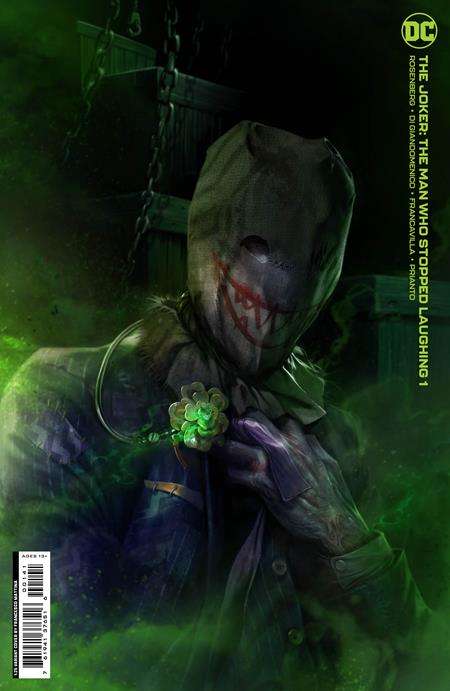 JOKER THE MAN WHO STOPPED LAUGHING #1 CVR F INC 1:25 FRANCESCO MATTINA VARIANT