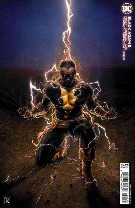 BLACK ADAM #5 CVR C ARIEL COLON CARD STOCK VARIANT