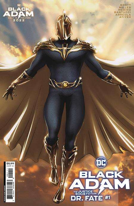 BLACK ADAM THE JUSTICE SOCIETY FILES DOCTOR FATE #1 (ONE SHOT) CVR A KAARE ANDREWS