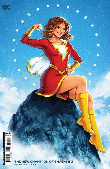 NEW CHAMPION OF SHAZAM #3 (OF 4) CVR B JEN BARTEL CARD STOCK VARIANT