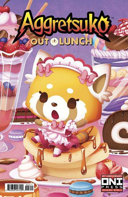 AGGRETSUKO OUT TO LUNCH #3 (OF 4) CVR A ABIGAIL STARLING