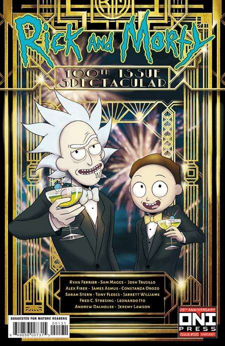 RICK AND MORTY #100 CVR C JULIETA COLAS VARIANT