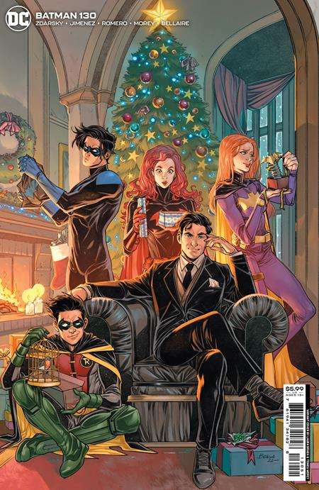 BATMAN #130 CVR D LAURA BRAGA HOLIDAY CARD STOCK VARIANT