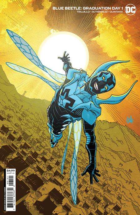 BLUE BEETLE GRADUATION DAY #1 (OF 6) CVR B CULLY HAMNER CARD STOCK VARIANT