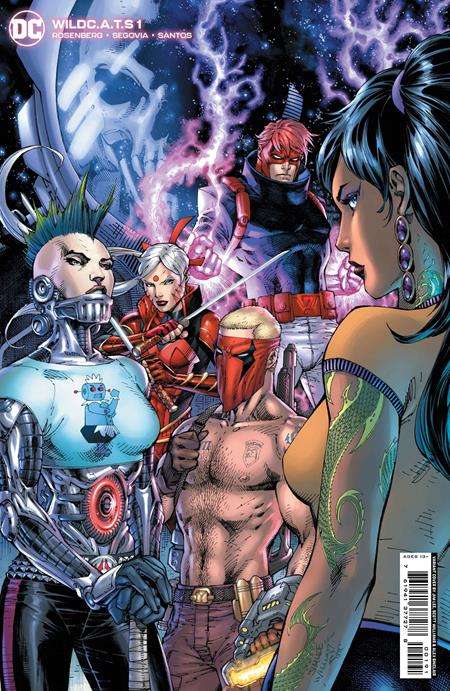 WILDCATS #1 CVR B JIM LEE CARD STOCK VARIANT