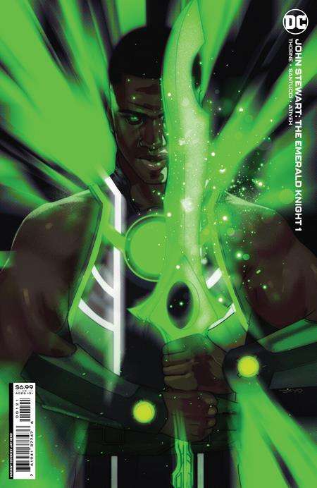 JOHN STEWART THE EMERALD KNIGHT #1 (ONE SHOT) CVR B JAY HERO CARD STOCK VARIANT