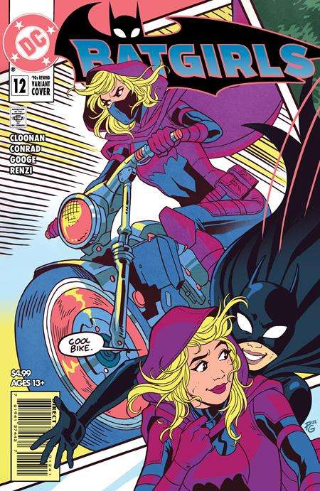 BATGIRLS #12 CVR C PAULINA GANUCHEAU 90S COVER MONTH CARD STOCK VARIANT