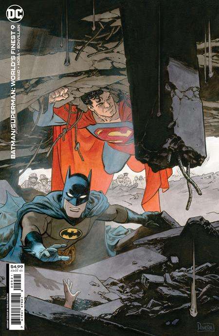 BATMAN SUPERMAN WORLDS FINEST #9 CVR B PAOLO RIVERA CARD STOCK VARIANT