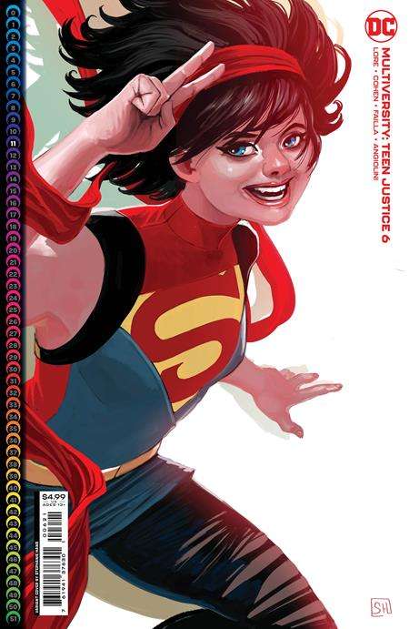 MULTIVERSITY TEEN JUSTICE #6 (OF 6) CVR B STEPHANIE HANS CARD STOCK VARIANT