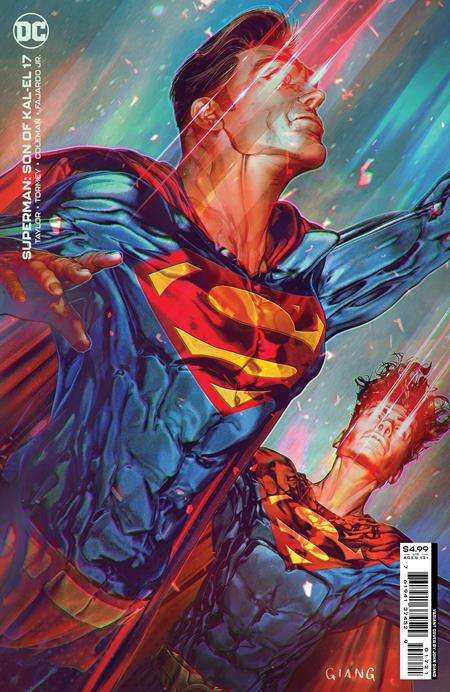 SUPERMAN SON OF KAL-EL #17 CVR B JOHN GIANG CARD STOCK VARIANT (KAL-EL RETURNS)