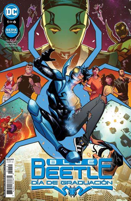 BLUE BEETLE GRADUATION DAY #1 (OF 6) CVR E SPANISH LANGUAGE VERSION