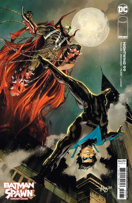 NIGHTWING #99 CVR G JAVIER FERNANDEZ DC SPAWN CARD STOCK VARIANT