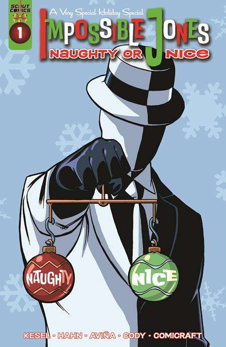 IMPOSSIBLE JONES NAUGHTY OR NICE #1 (ONE SHOT) CVR B DAVID HAHN VARIANT