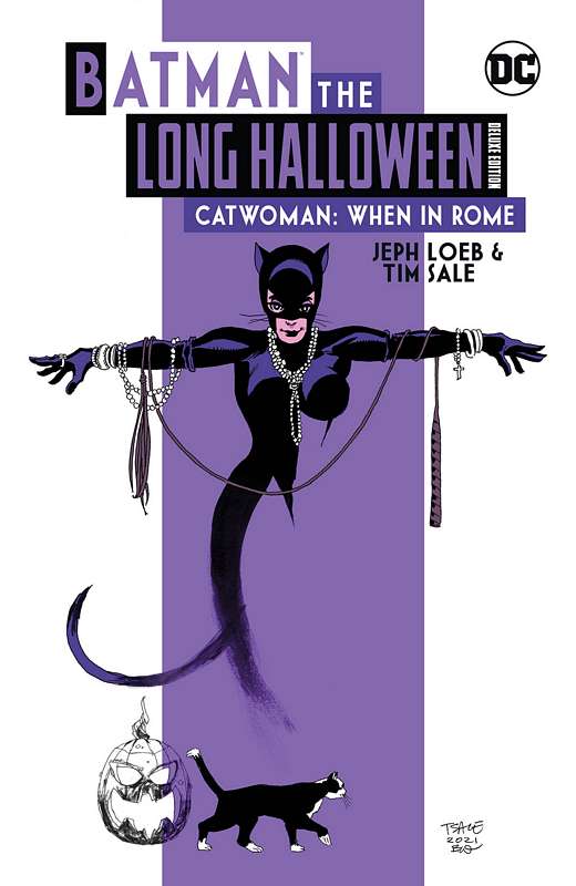 BATMAN THE LONG HALLOWEEN CATWOMAN WHEN IN ROME THE DELUXE EDITION HARDCOVER