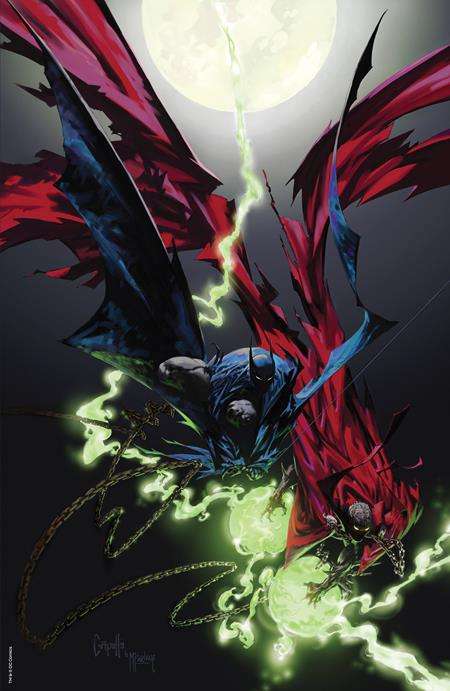 BATMAN SPAWN #1 (ONE SHOT) CVR J GREG CAPULLO & TODD MCFARLANE GLOW IN THE DARK VARIANT