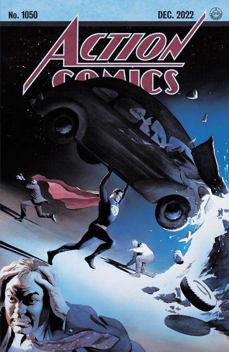 ACTION COMICS #1050 CVR S ALEX ROSS FOIL CARD STOCK VARIANT