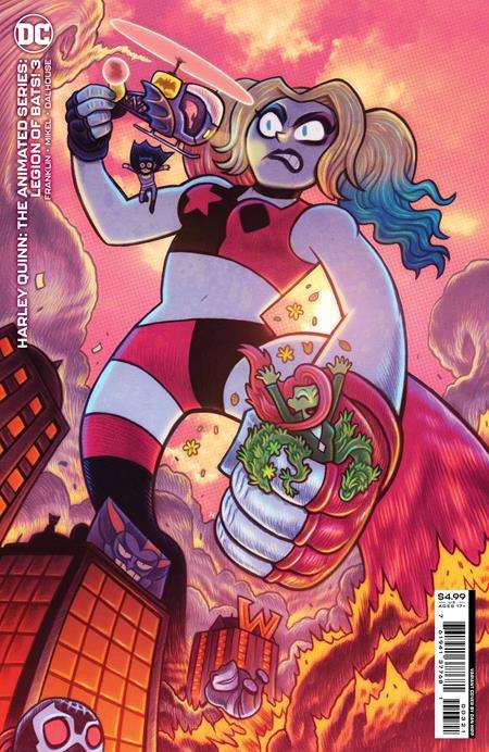 HARLEY QUINN THE ANIMATED SERIES LEGION OF BATS #3 (OF 6) CVR B DAN HIPP CARD STOCK VARIANT (MR)