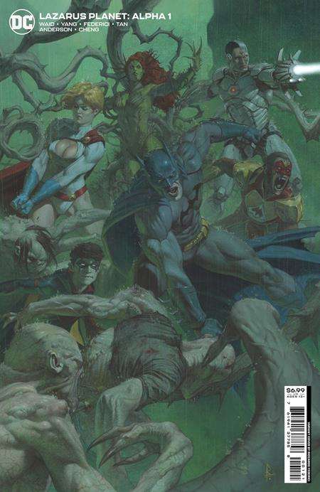 LAZARUS PLANET ALPHA #1 (ONE SHOT) CVR B RICCARDO FEDERICI CARD STOCK VARIANT