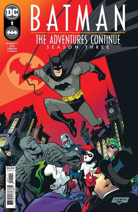 BATMAN THE ADVENTURES CONTINUE SEASON 3 #1 (OF 7) CVR A KEVIN NOWLAN