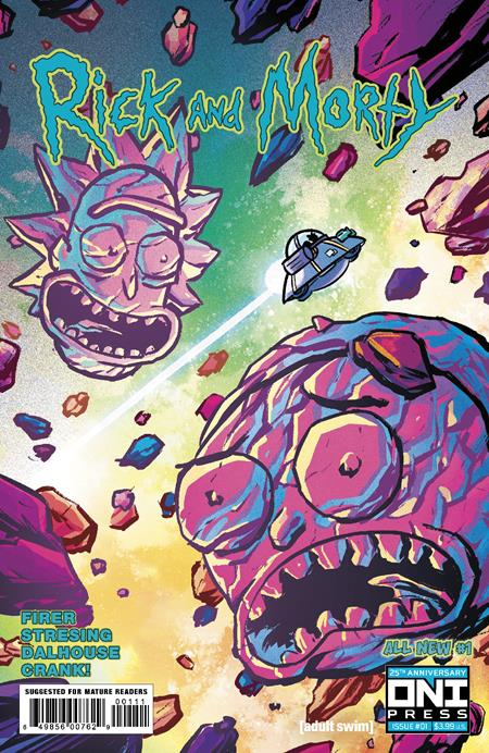 RICK AND MORTY #1 CVR A FRED STRESING (MR)