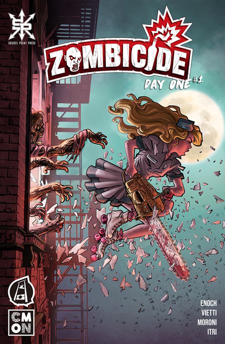 ZOMBICIDE DAY ONE #1 (OF 4) CVR B GIANCARLO OLIVARES & TAREK MOUTRAN VARIANT (MR)