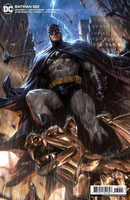 BATMAN #132 CVR D INC 1:25 DERRICK CHEW CARD STOCK VARIANT