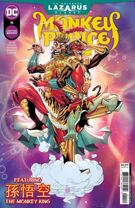 MONKEY PRINCE #11 (OF 12) CVR A BERNARD CHANG (LAZARUS PLANET)