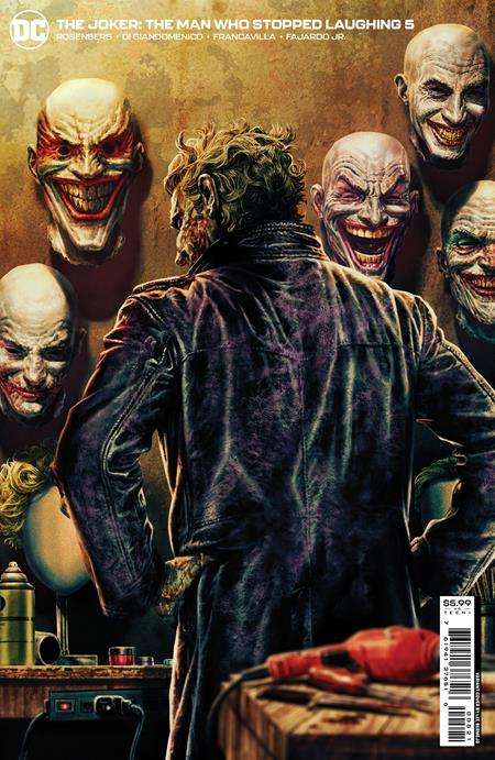 JOKER THE MAN WHO STOPPED LAUGHING #5 CVR B LEE BERMEJO VARIANT