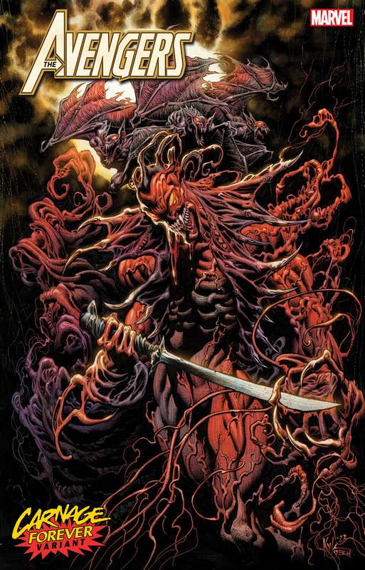 AVENGERS #54 HOTZ CARNAGE FOREVER VARIANT