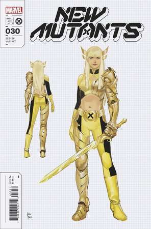 NEW MUTANTS #30 REIS DESIGN 1:10 RATIO VARIANT