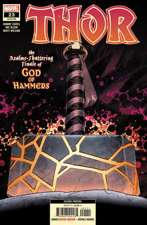 THOR #23 KLEIN 2ND PRINTING VARIANT