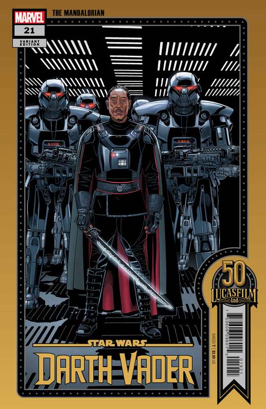 STAR WARS: DARTH VADER #21 SPROUSE LUCASFILM 50TH VARIANT