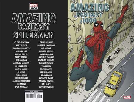 AMAZING FANTASY #1000 MCNIVEN 2ND PRINTING VARIANT