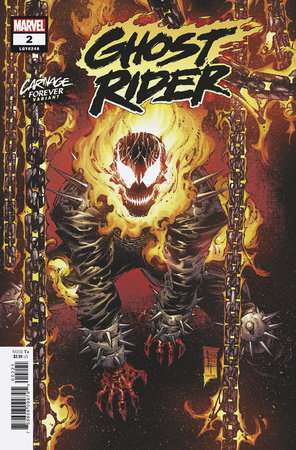 GHOST RIDER #2 TAN CARNAGE FOREVER VARIANT