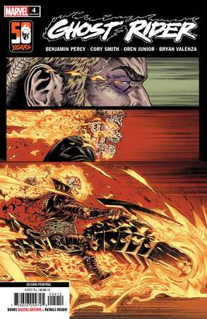 GHOST RIDER #4 SMITH 2ND PRINTING VARIANT