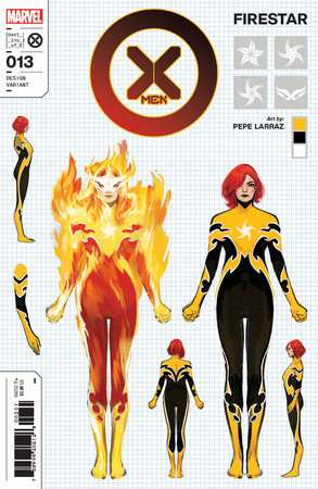 X-MEN #13 LARRAZ DESIGN [AXE] 1:10 RATIO VARIANT