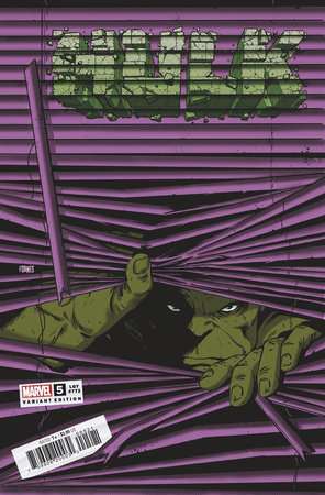 HULK #5 FORNES WINDOW SHADES VARIANT